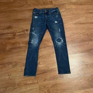 American Eagle Black Ne(X)t Level Skinny Jeans 29/30